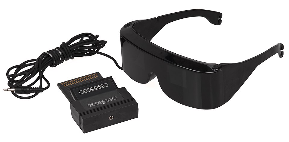 Lunettes SegaScope 3D de la Master System