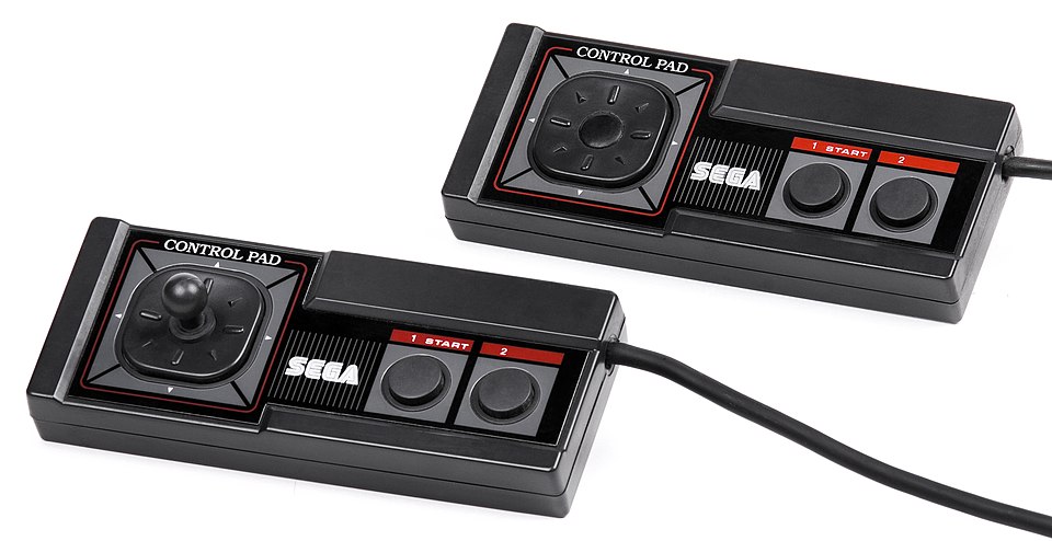 Manettes de la Master System