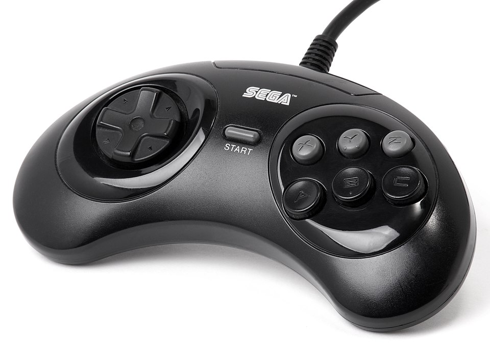 Manette pour Mega Drive ou Sega Genesis