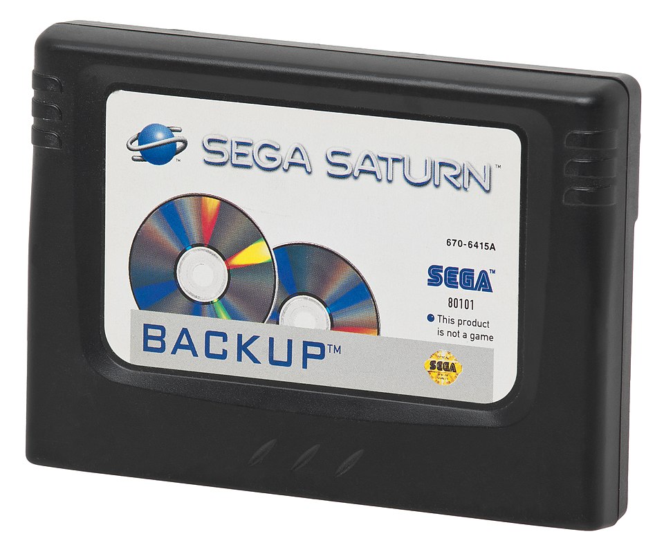 Cartouche pour la Sega Saturn