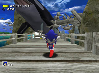 Sonic Adventure: premier jeu de plateforme 3D de la série Sonic
