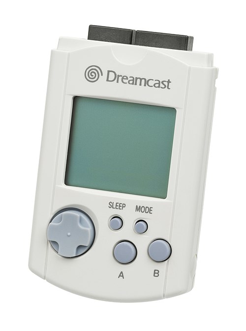VMU (Visual Memory Unit) de la Dreamcast