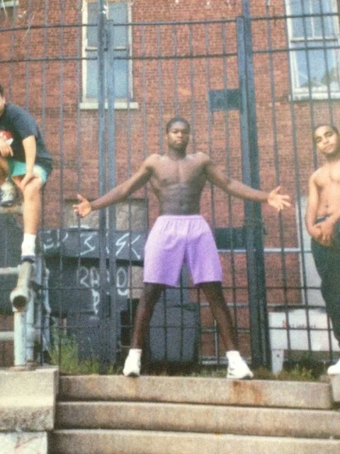 Âgé de 15 ans sur la photo, 50 Cent s'entraînait intensément à la musculation